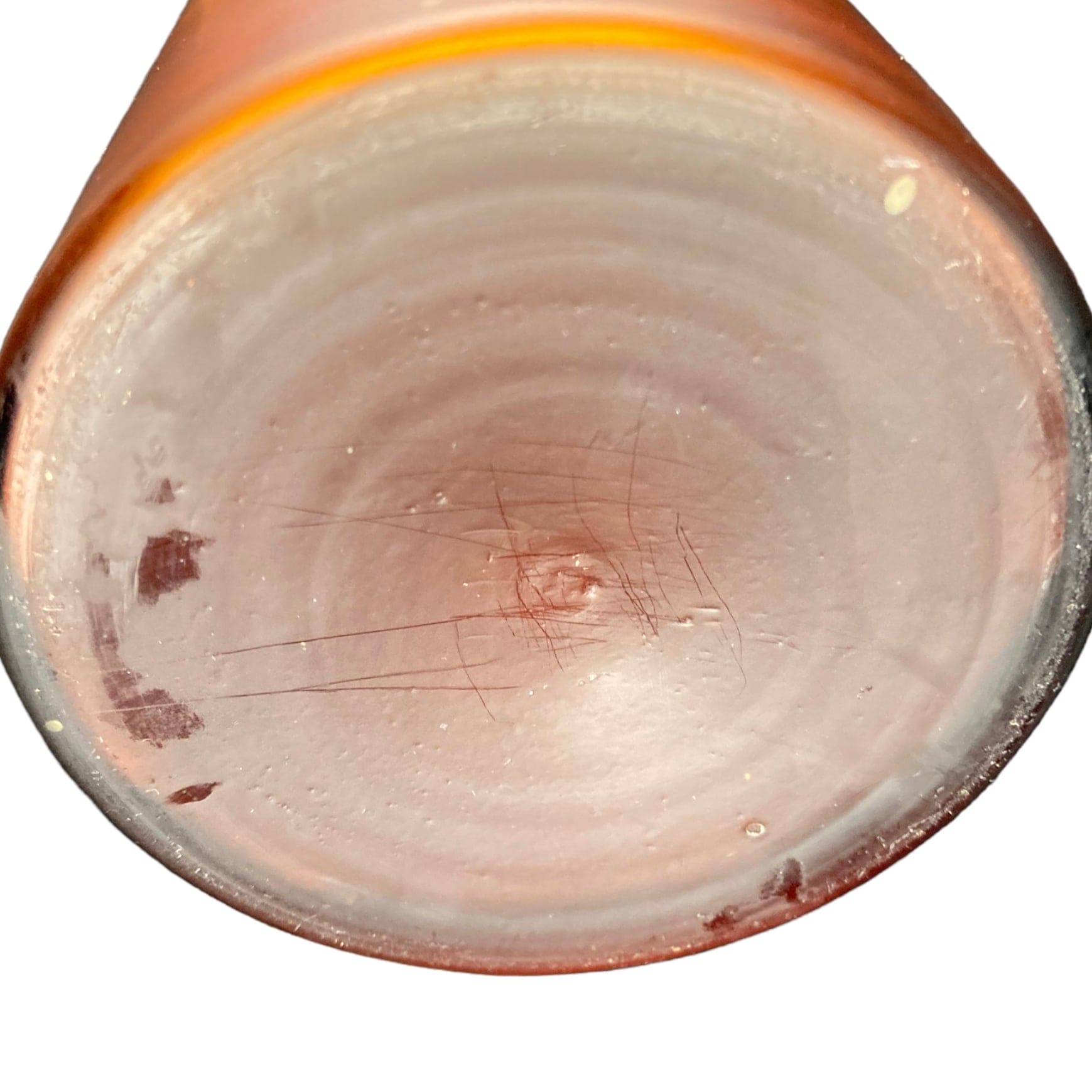 vase en verre émaillé Legras