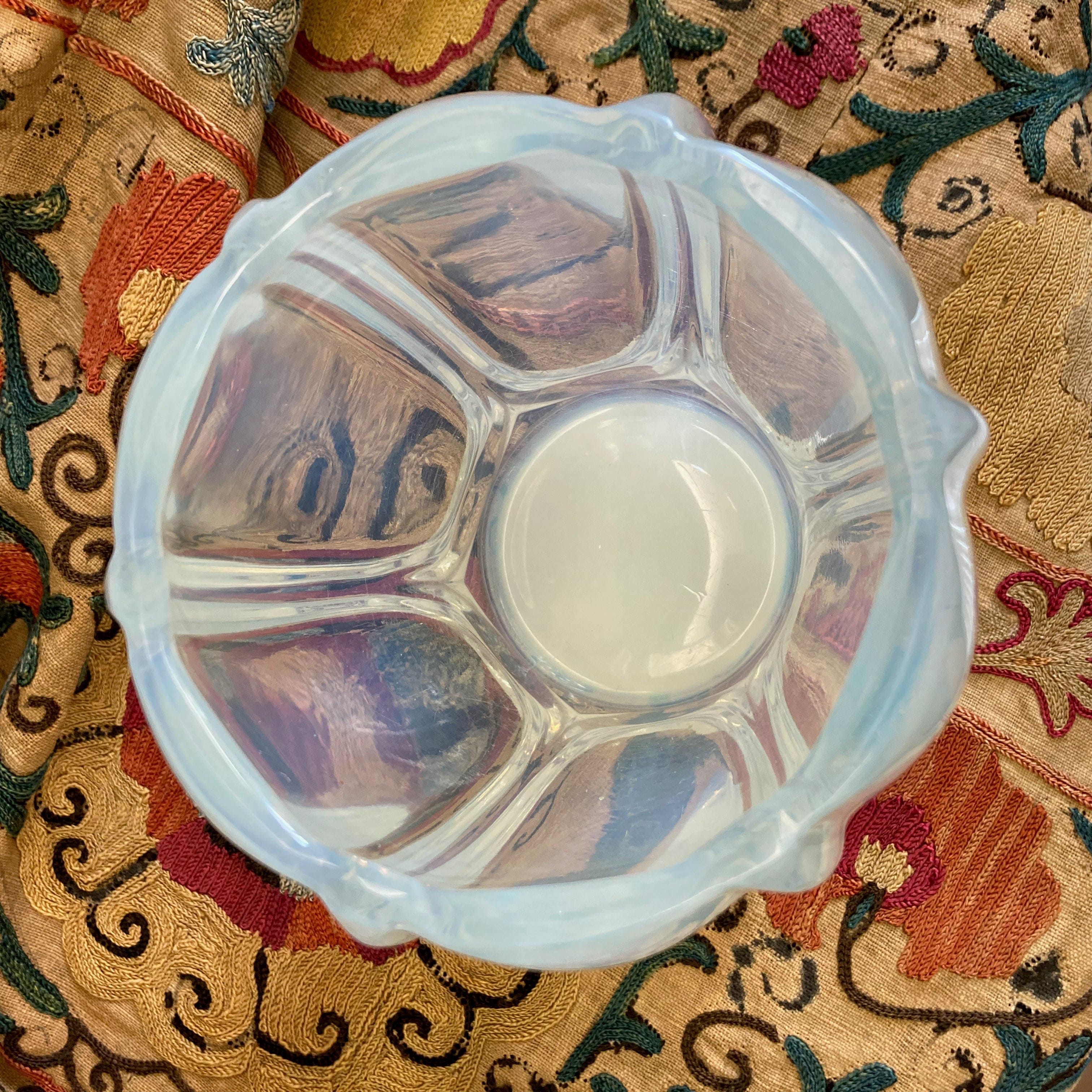 Vase opalescent Verlys