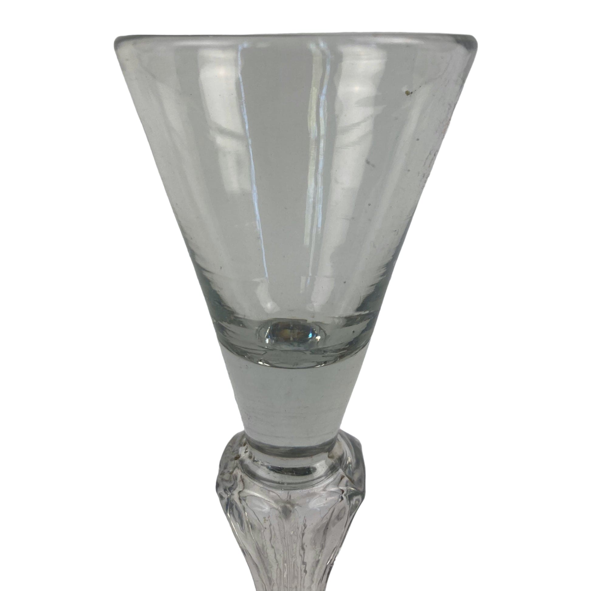 Ancien verre à pied du XVIIIe. siècle