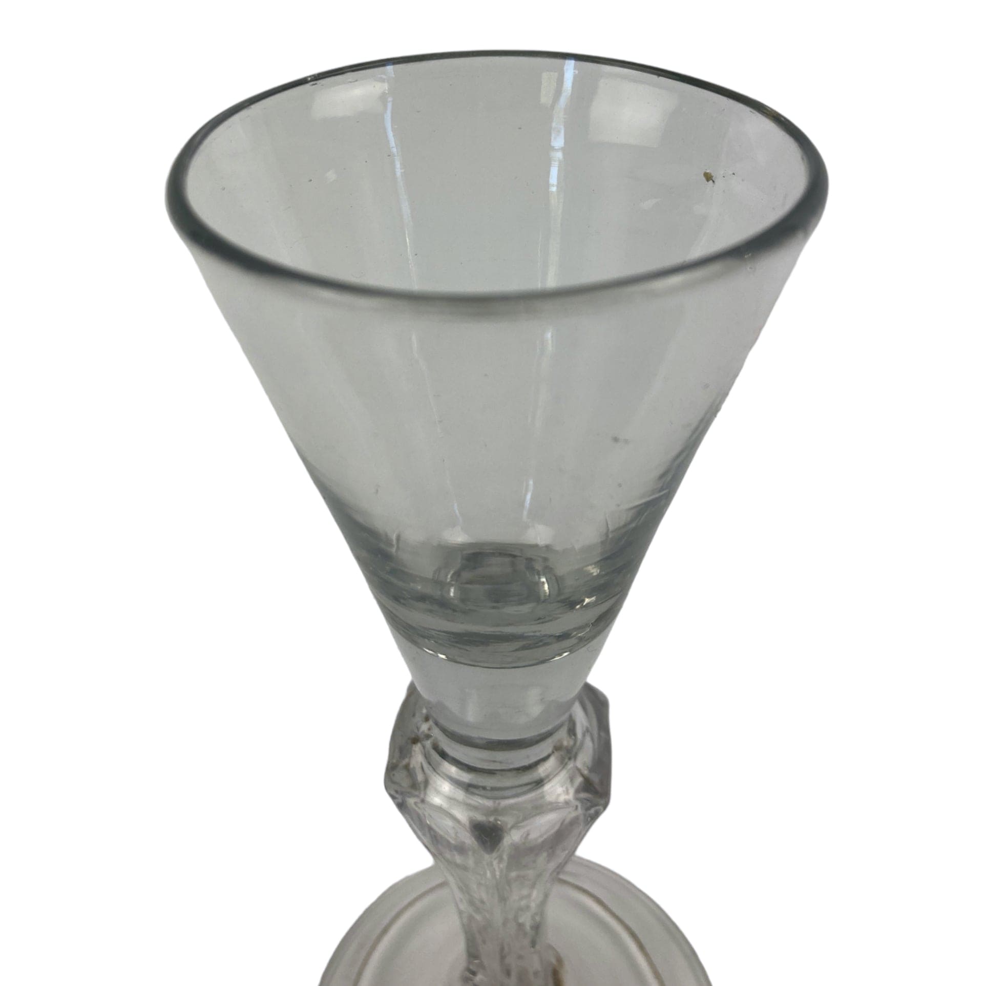 Ancien verre à pied du XVIIIe. siècle