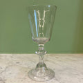 Grand verre soufflé  dit Bourguignon 18ème siècle