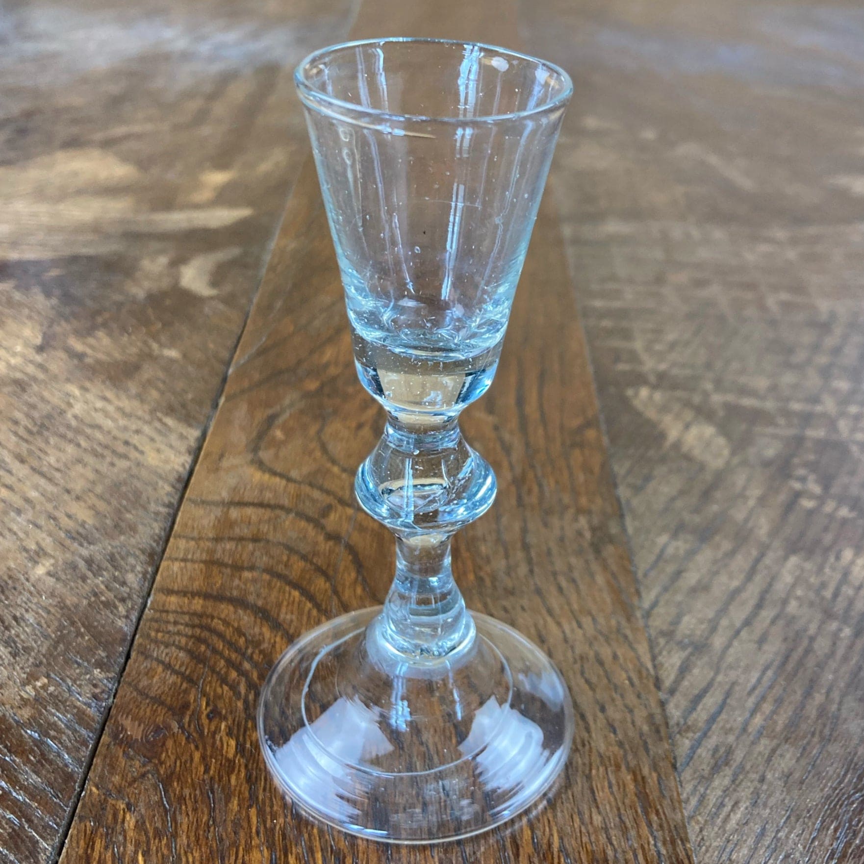 Verre soufflé 18ème