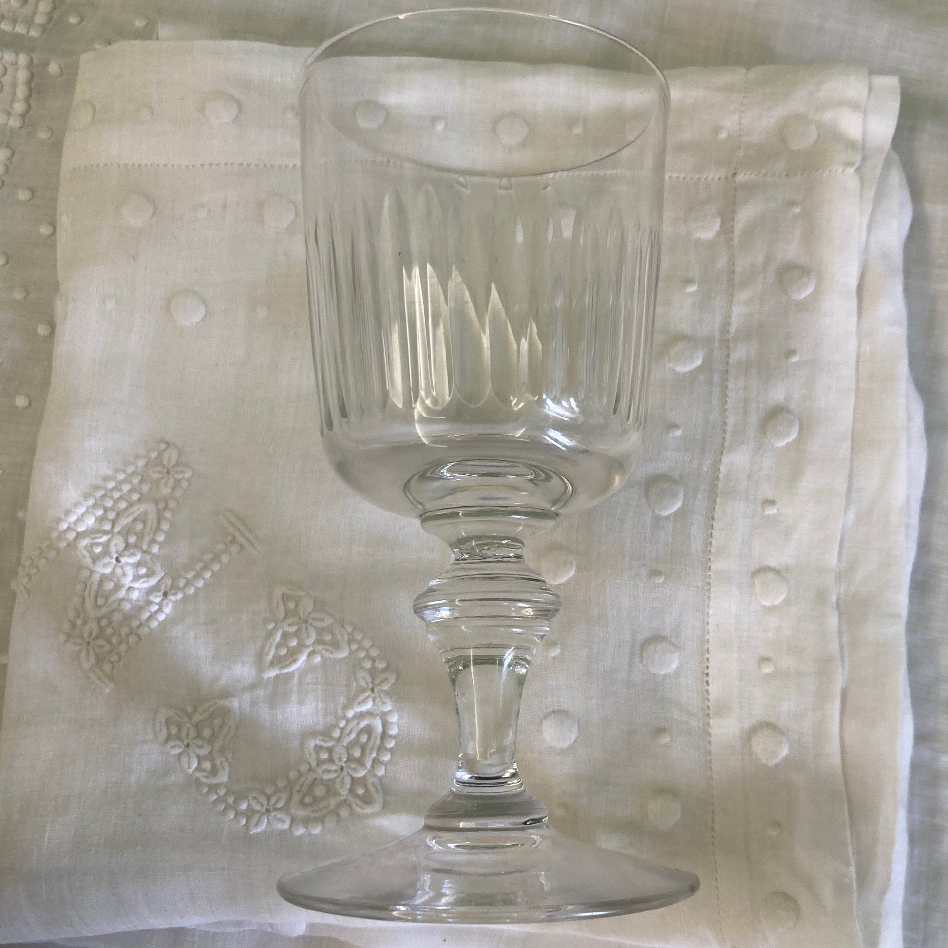 10 verres à vin en cristal modèle Renaissance de Baccarat