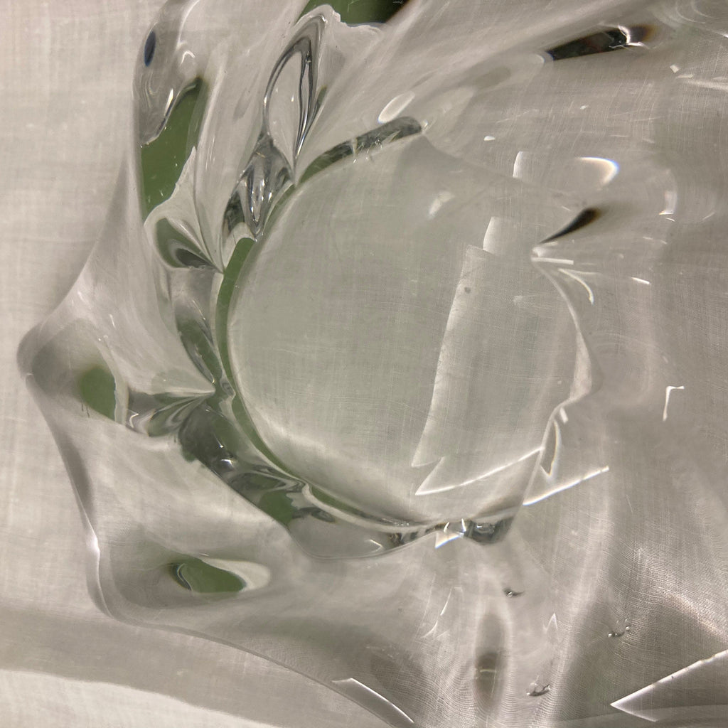 Ancien vide-poches en cristal de Baccarat