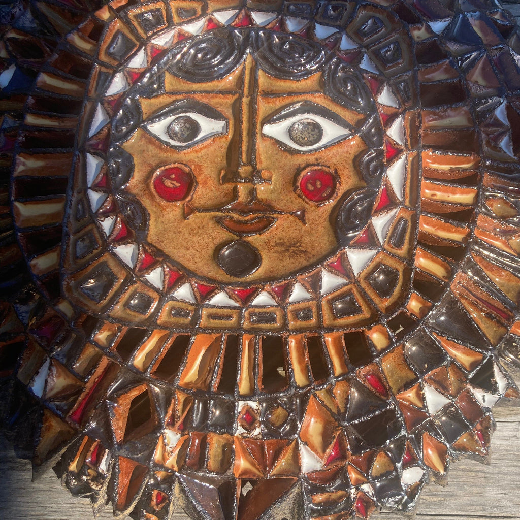 Céramique Soleil de Roland ZOBEL Atelier les Cyclades à Anduze