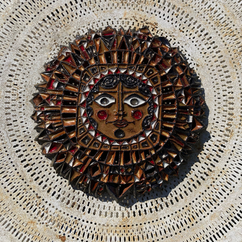 Céramique Soleil de Roland ZOBEL Atelier les Cyclades à Anduze