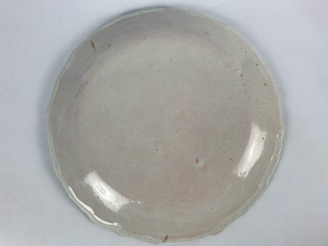 ASSIETTE FAIENCE XVIII BORDEAUX TULIPE