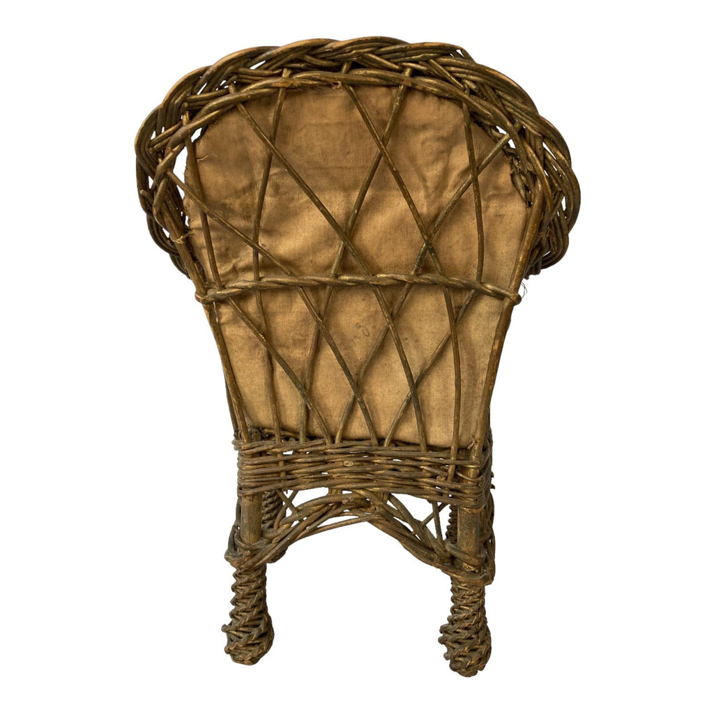 Ancien fauteuil 1900 poupée porcelaine Jumeau Steiner