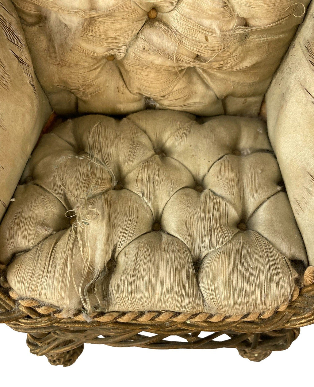 Ancien fauteuil 1900 poupée porcelaine Jumeau Steiner