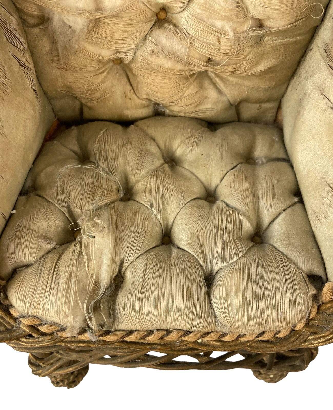 Ancien fauteuil 1900 poupée porcelaine Jumeau Steiner