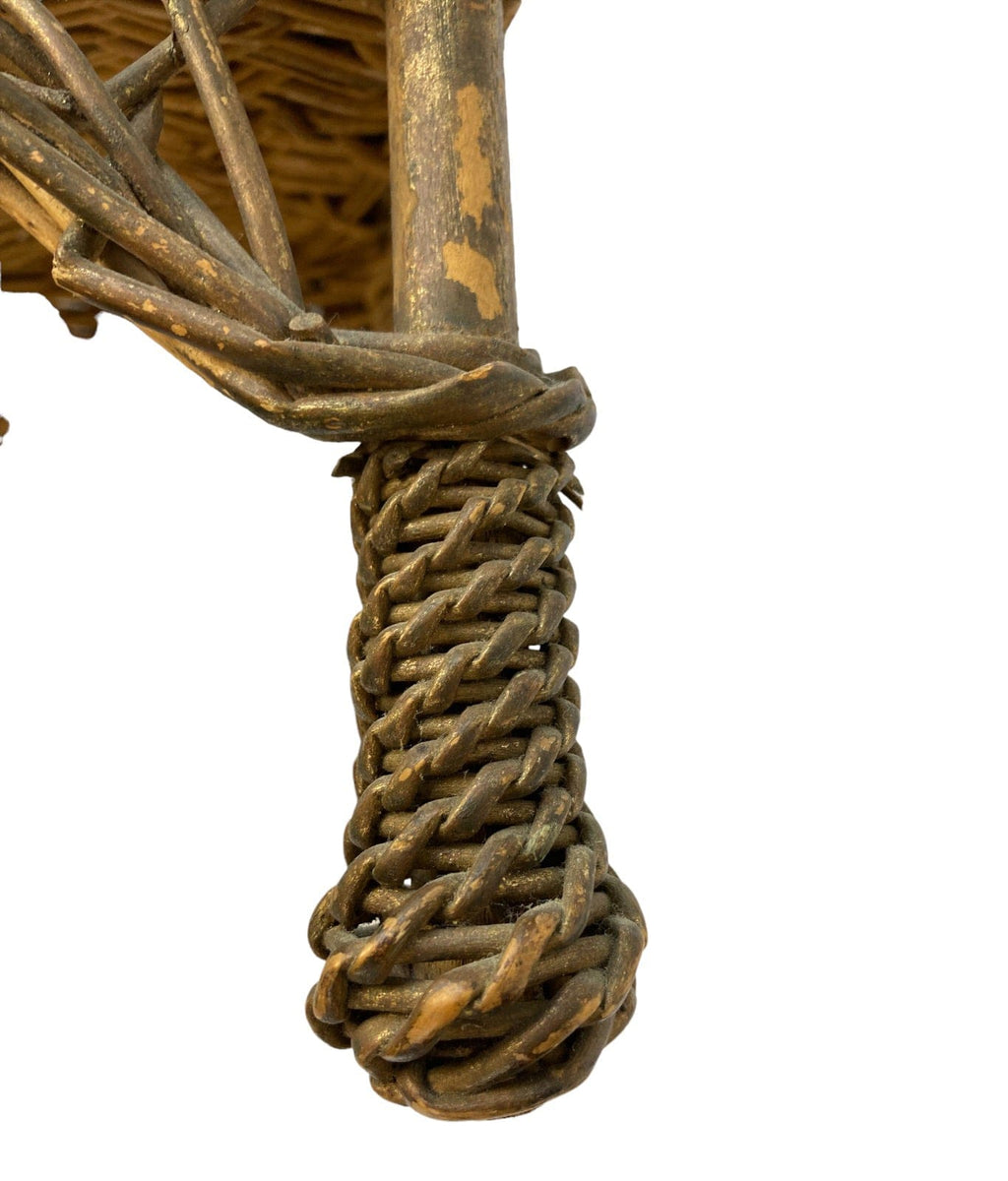 Ancien fauteuil chaise poupée porcelaine Jumeau Steiner