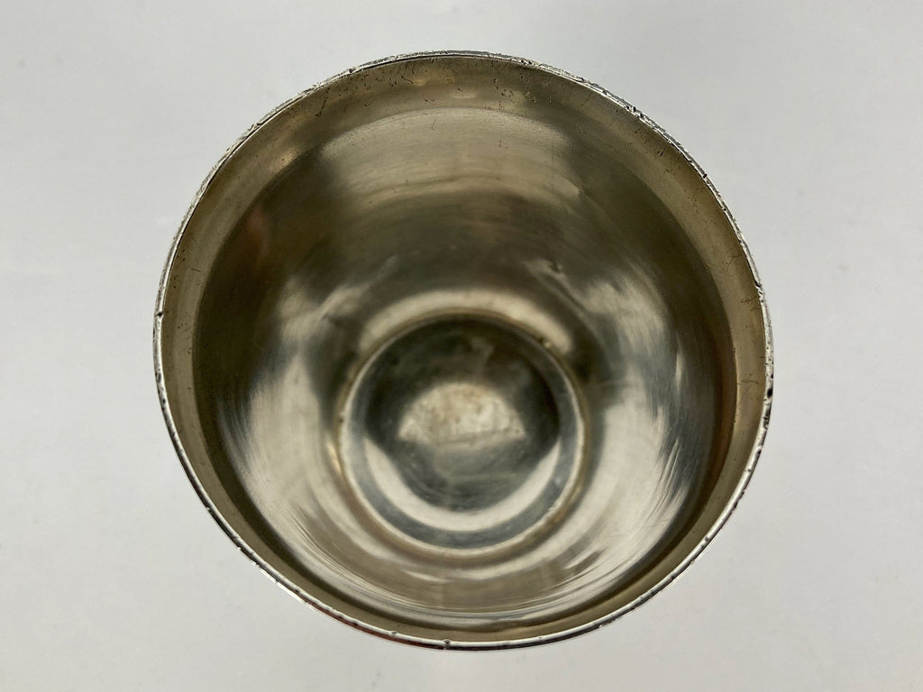 Ancienne timbale art-déco argent massif minerve  Hénin & cie