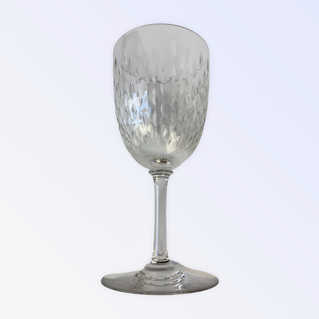Baccarat Paris Grain de riz 5 verres à vin