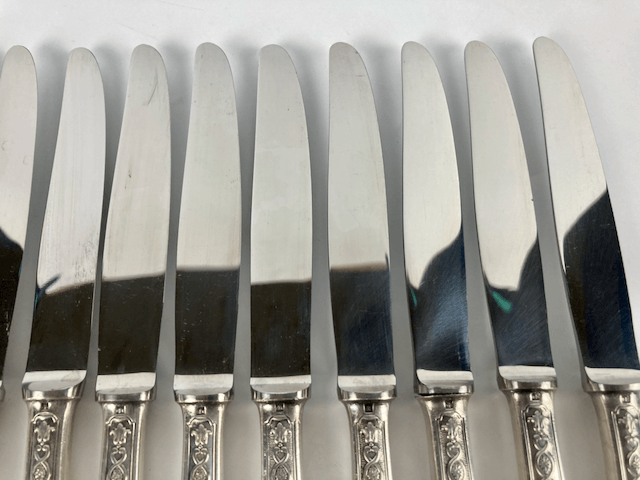 Maison Christofle 12 dessert knives Villeroy model