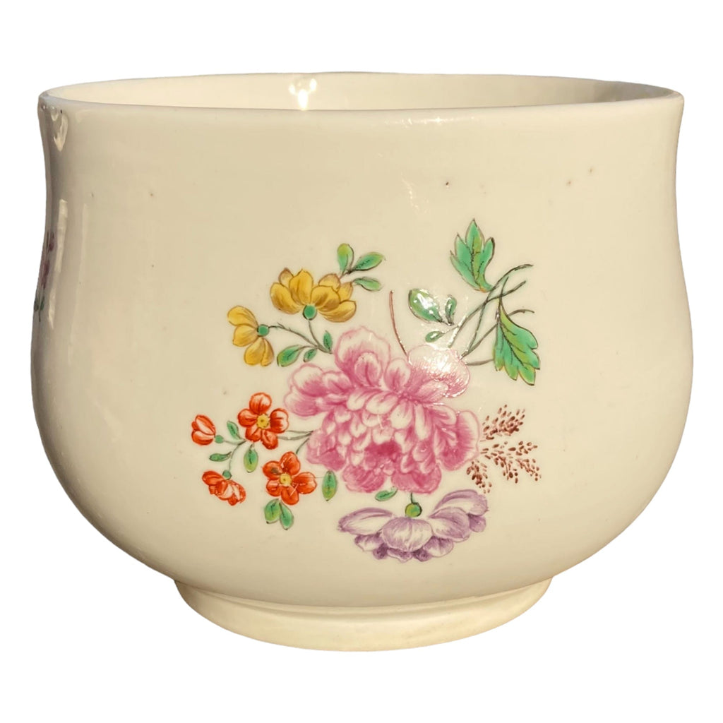 Pot porcelaine tendre Chantilly XVIIIe.