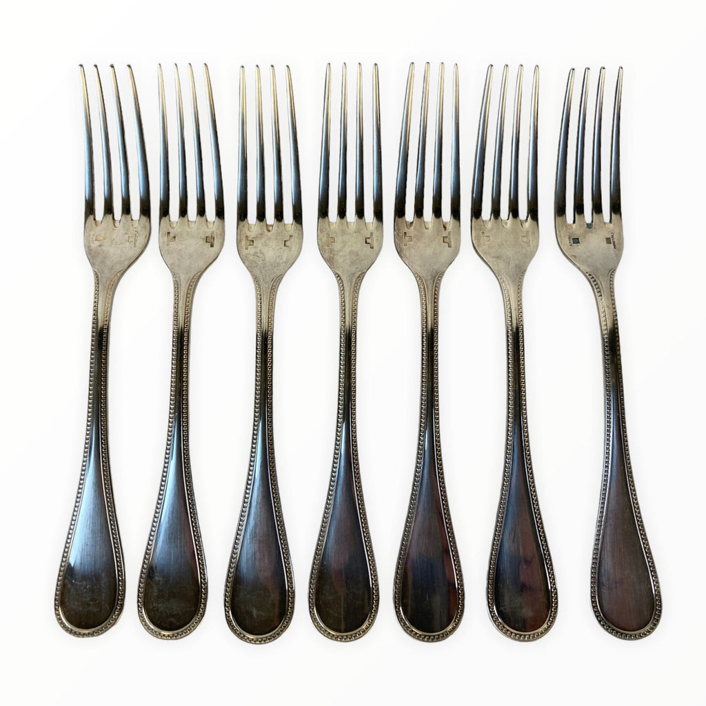 Maison Christofle perle fourchettes à entremets