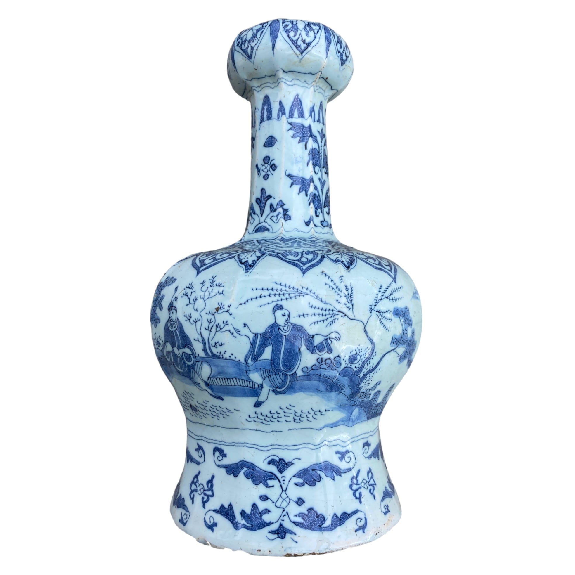 Vase Delft décor aux Chinois