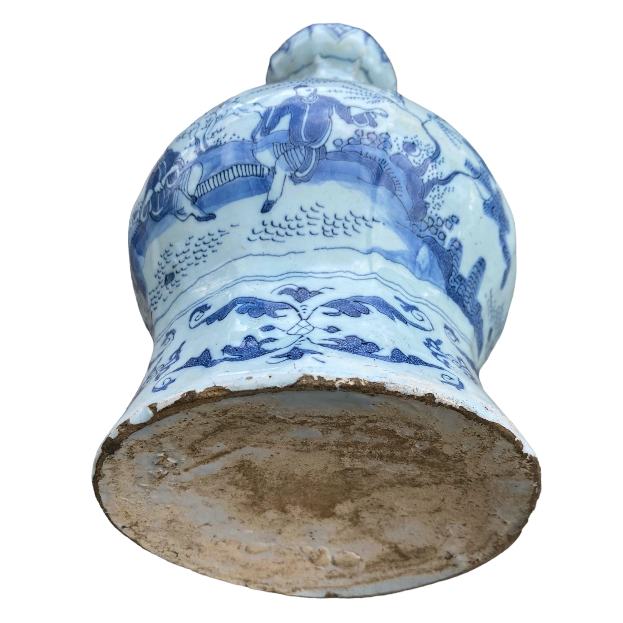 Vase Delft décor aux Chinois