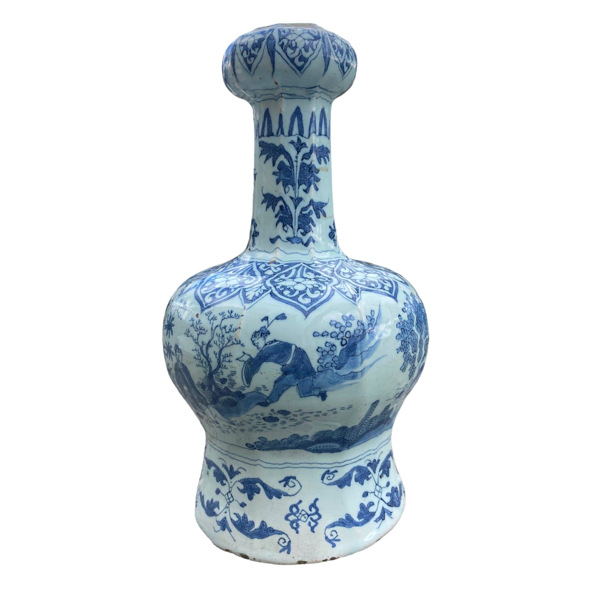 Vase Delft décor aux Chinois