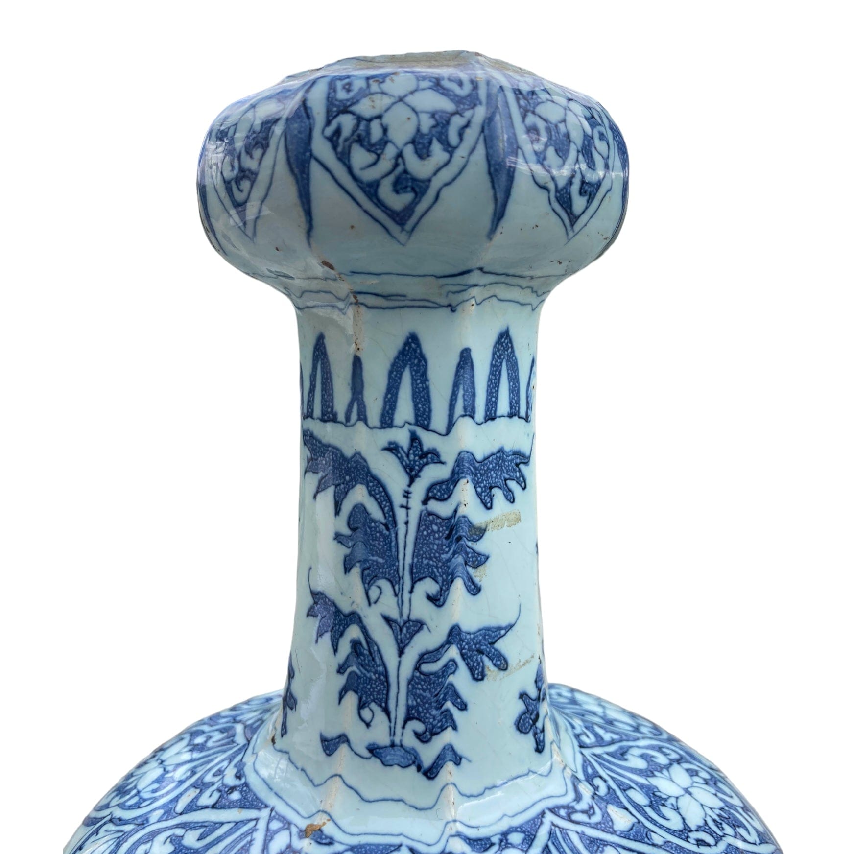 Vase Delft décor aux Chinois