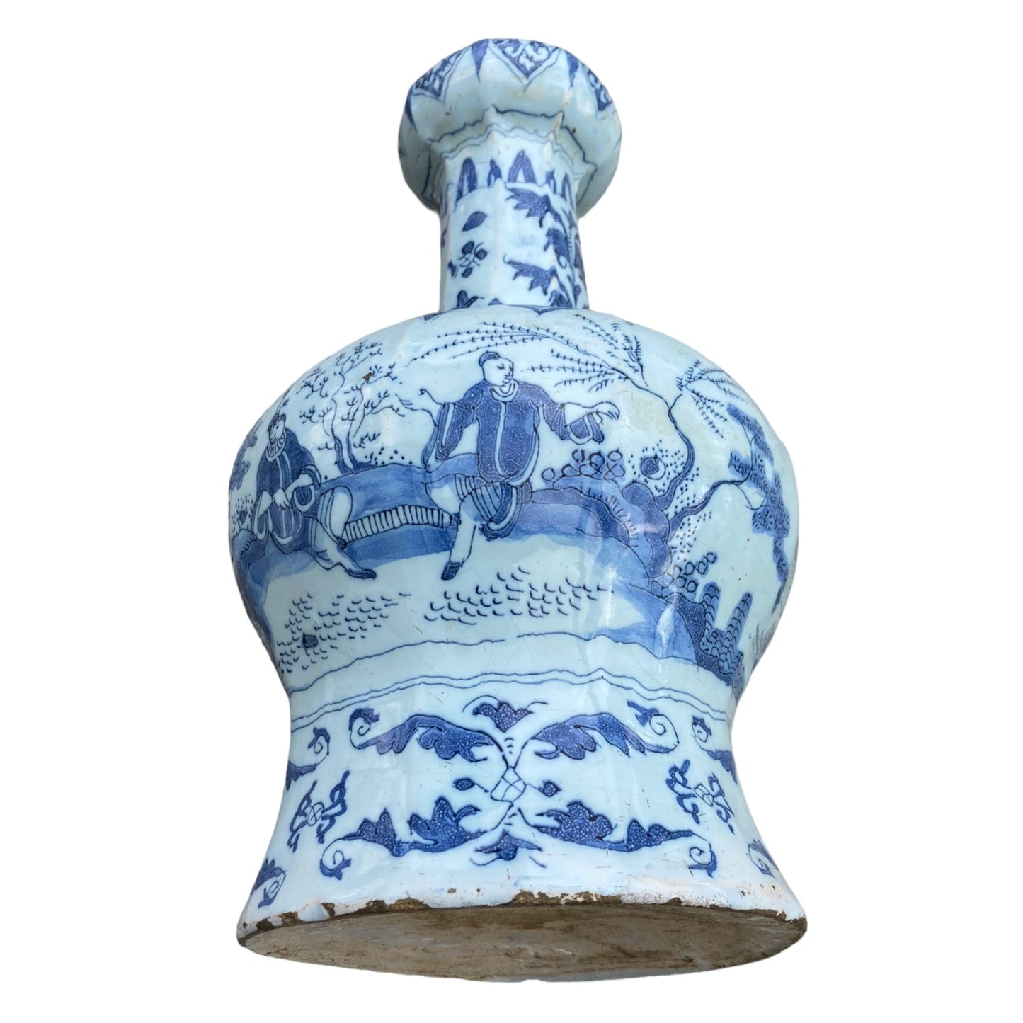 Vase Delft décor aux Chinois