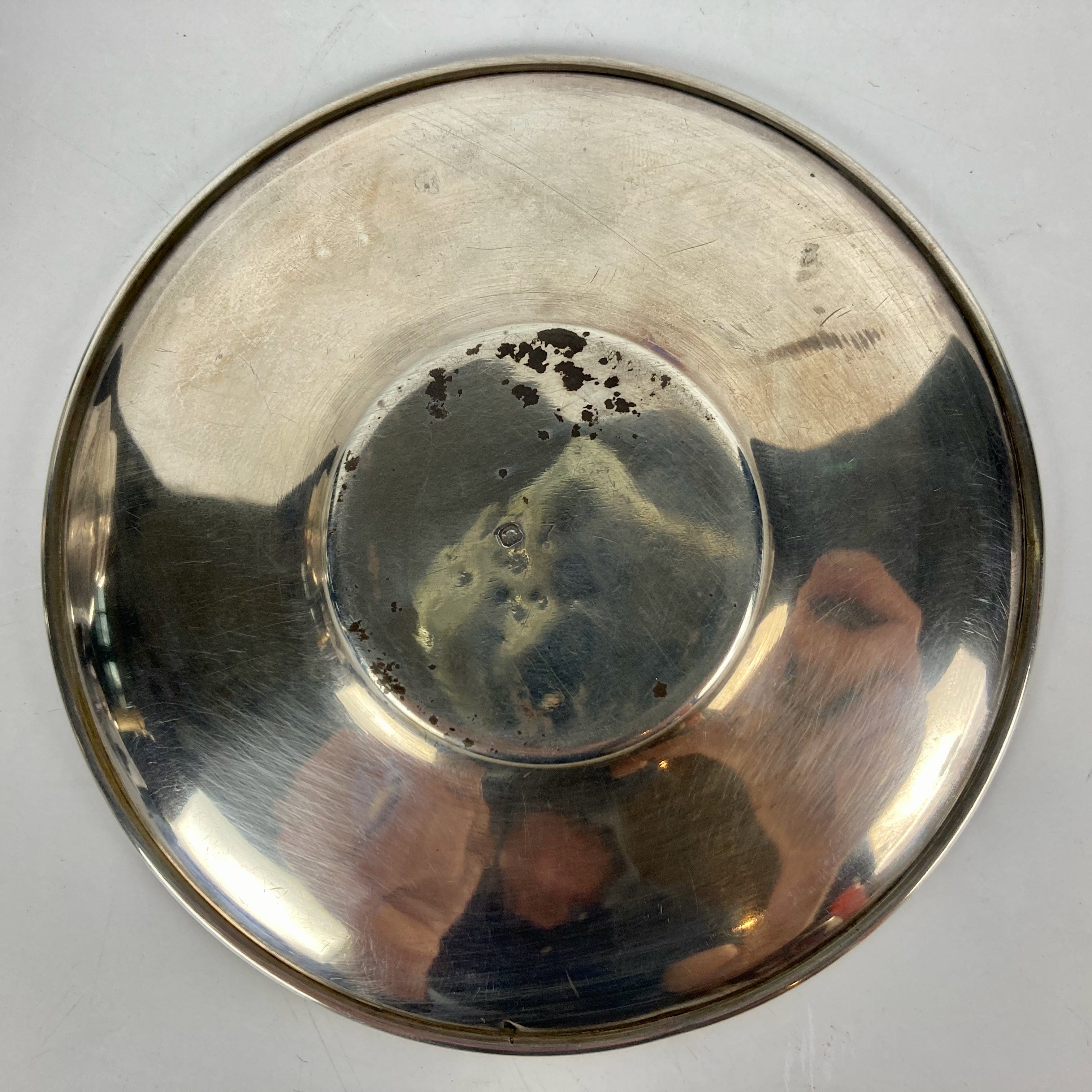 Tasse à thé argent massif vermeil fin XIX