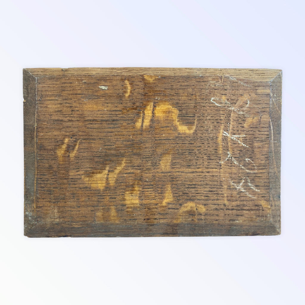 José Engel "Les meules" huile sur panneau