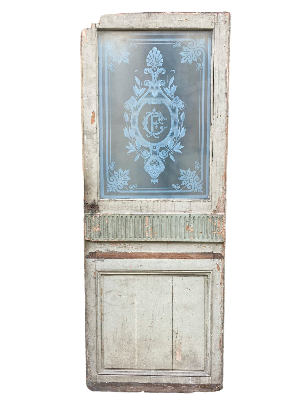 porte ancienne Louis XVI vitrée