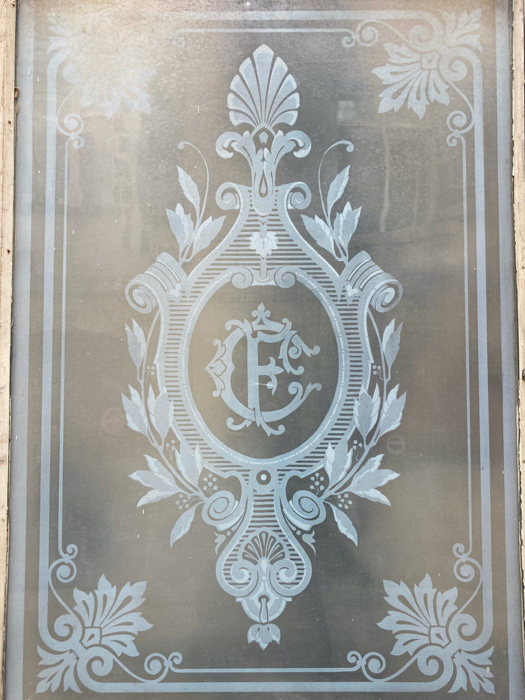 porte ancienne Louis XVI vitrée