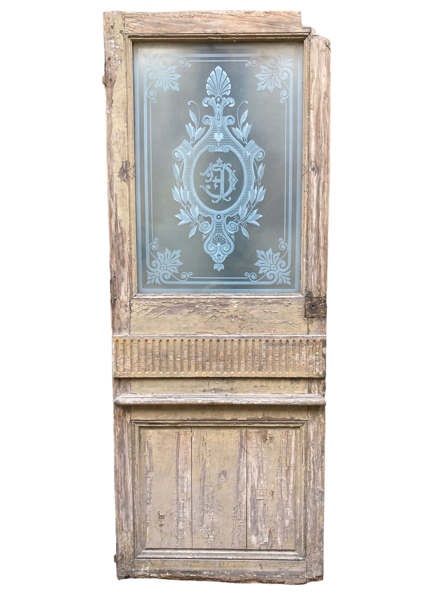 porte ancienne Louis XVI vitrée