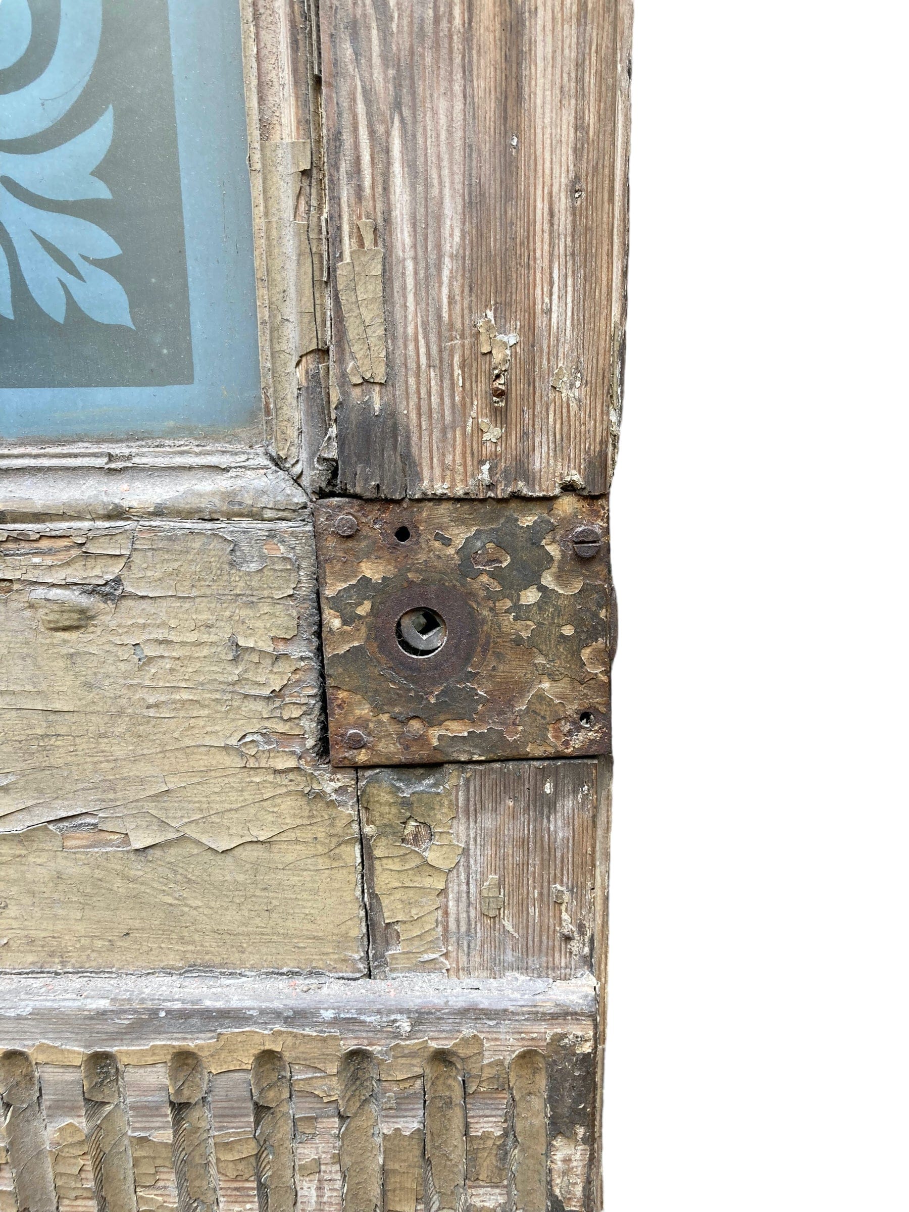 porte ancienne Louis XVI vitrée