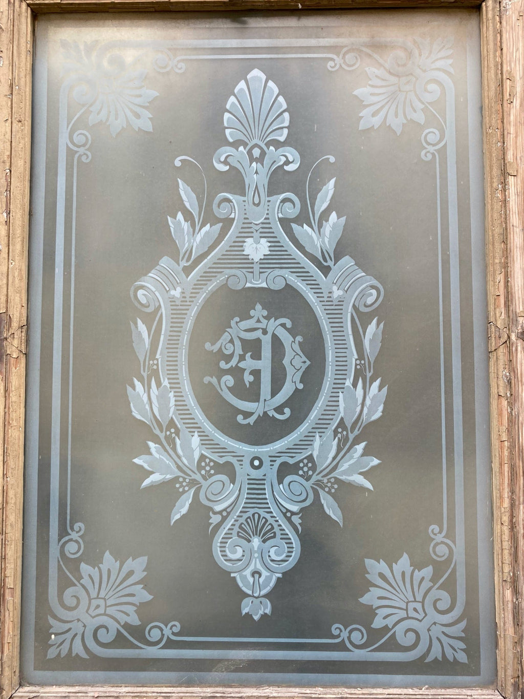 porte ancienne Louis XVI vitrée