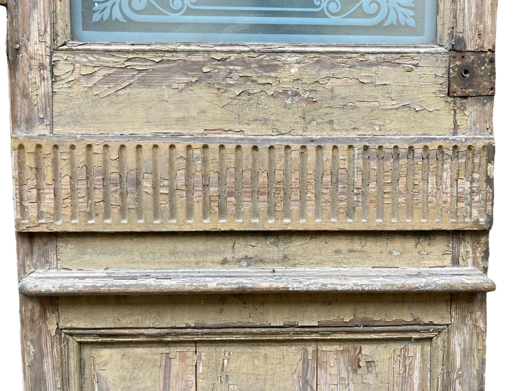 porte ancienne Louis XVI vitrée