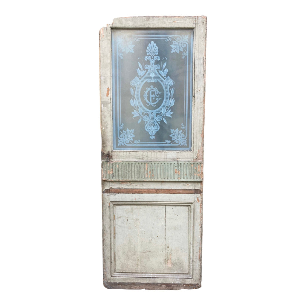 porte ancienne Louis XVI vitrée