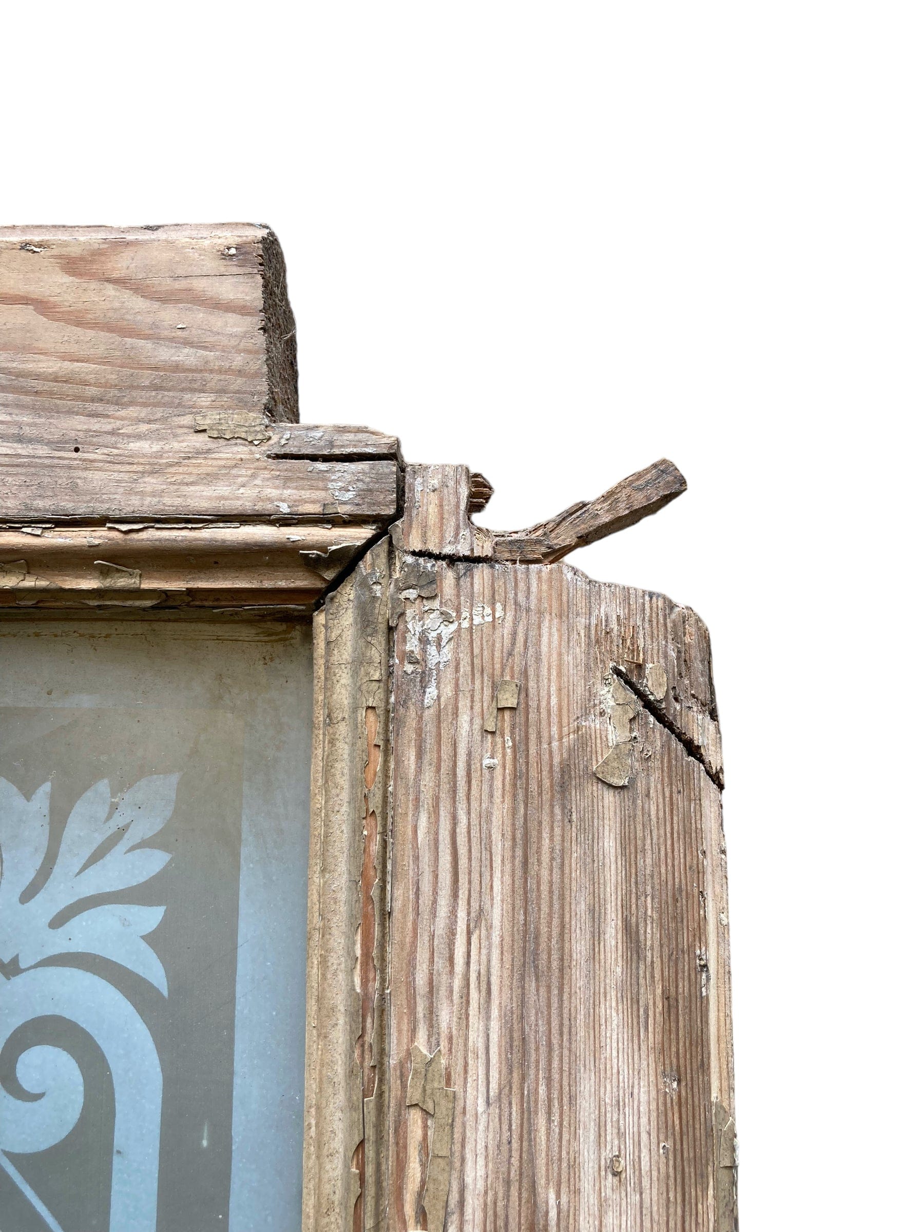 porte ancienne Louis XVI vitrée