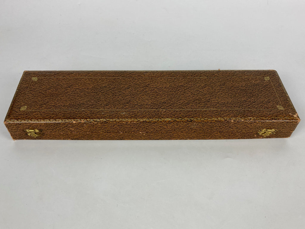 Ancien service à découper couverts argent fourré minerve paris