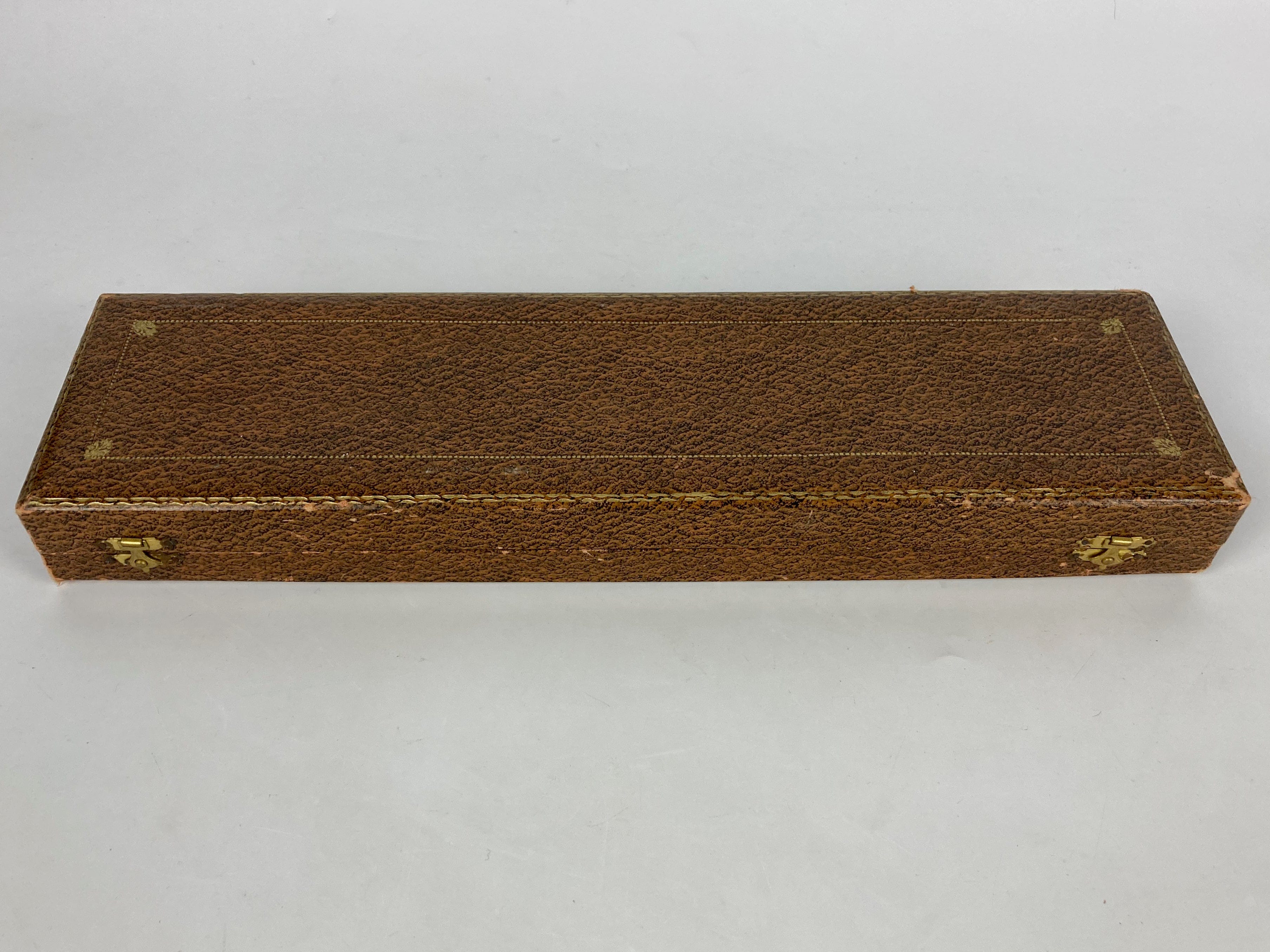 Ancien service à découper couverts argent fourré minerve paris