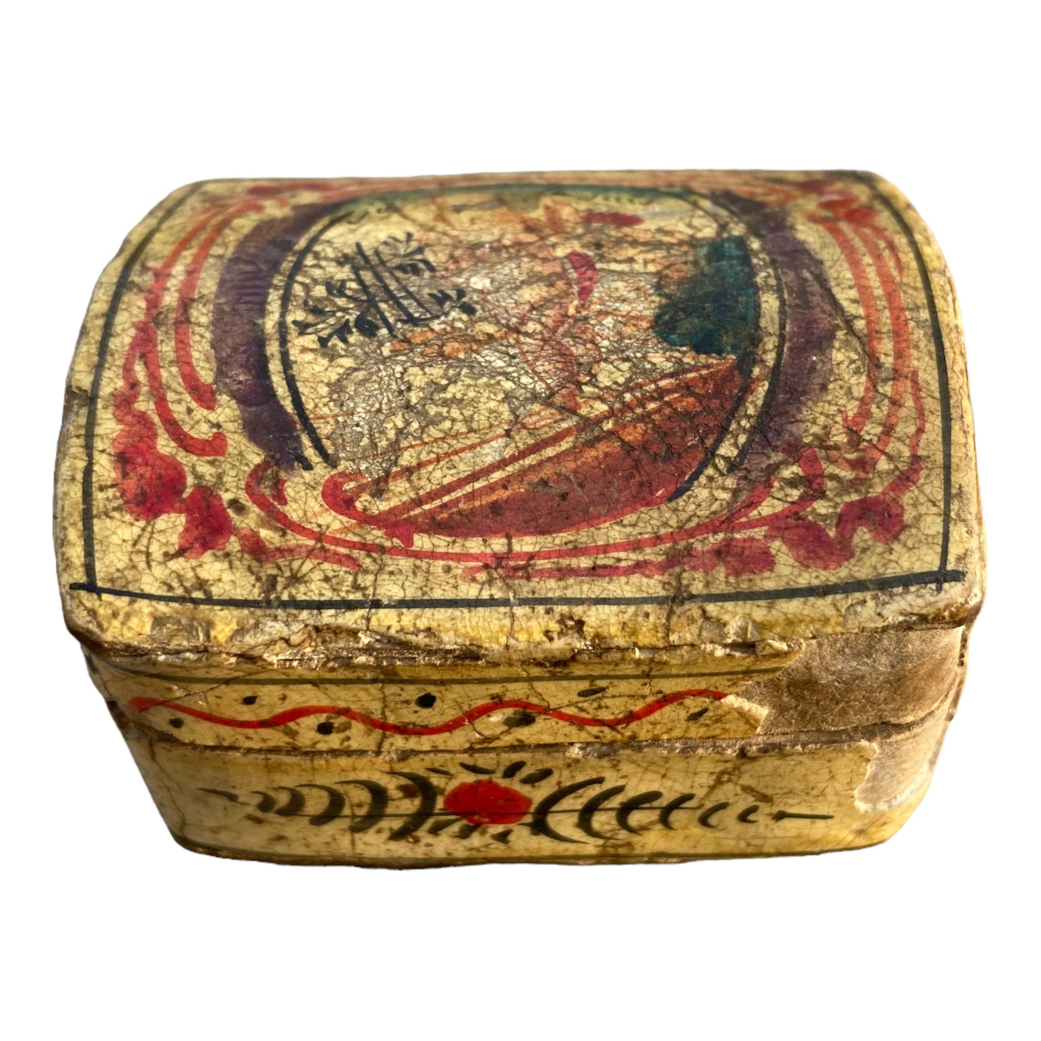 Boite bergamote ancienne