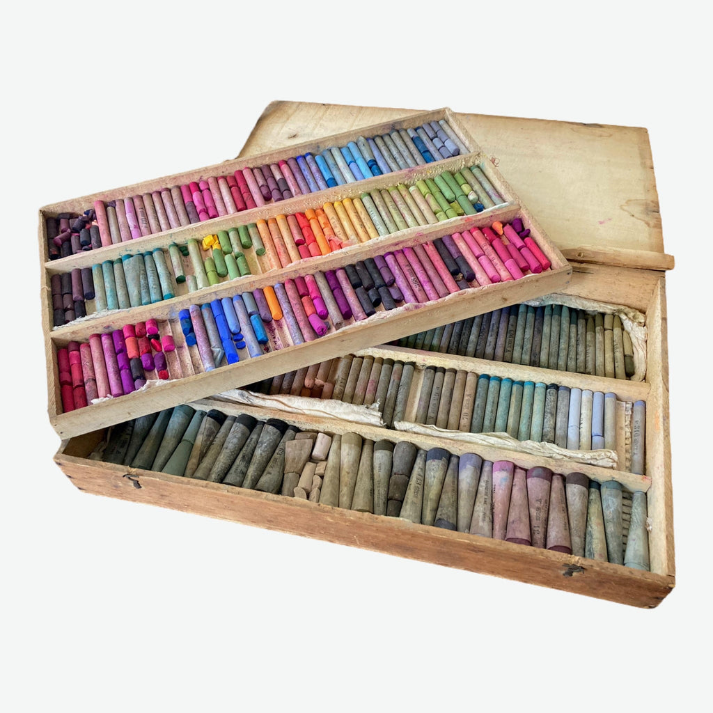 Pastels anciens Bourgeois ainé