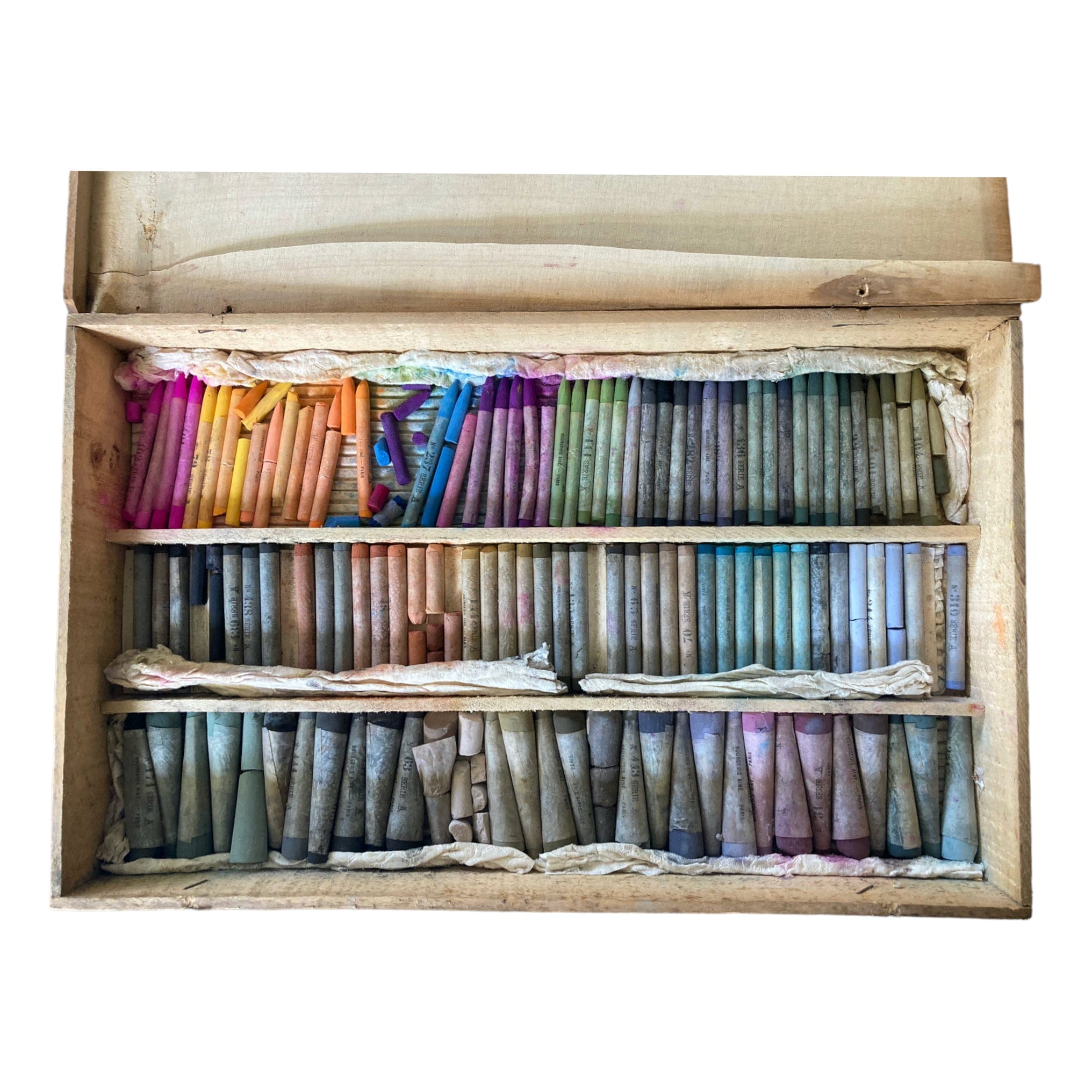 Pastels anciens Bourgeois ainé