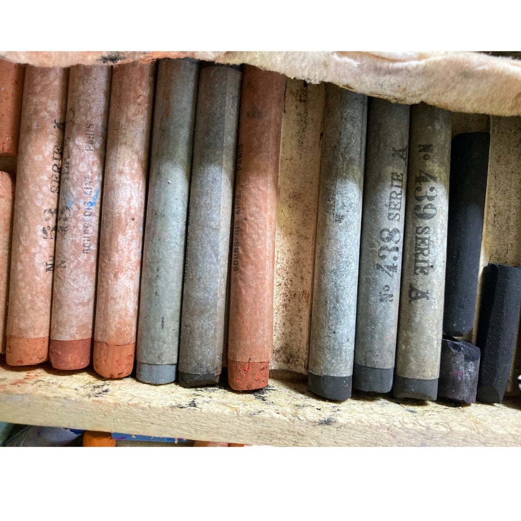 Pastels anciens Bourgeois ainé