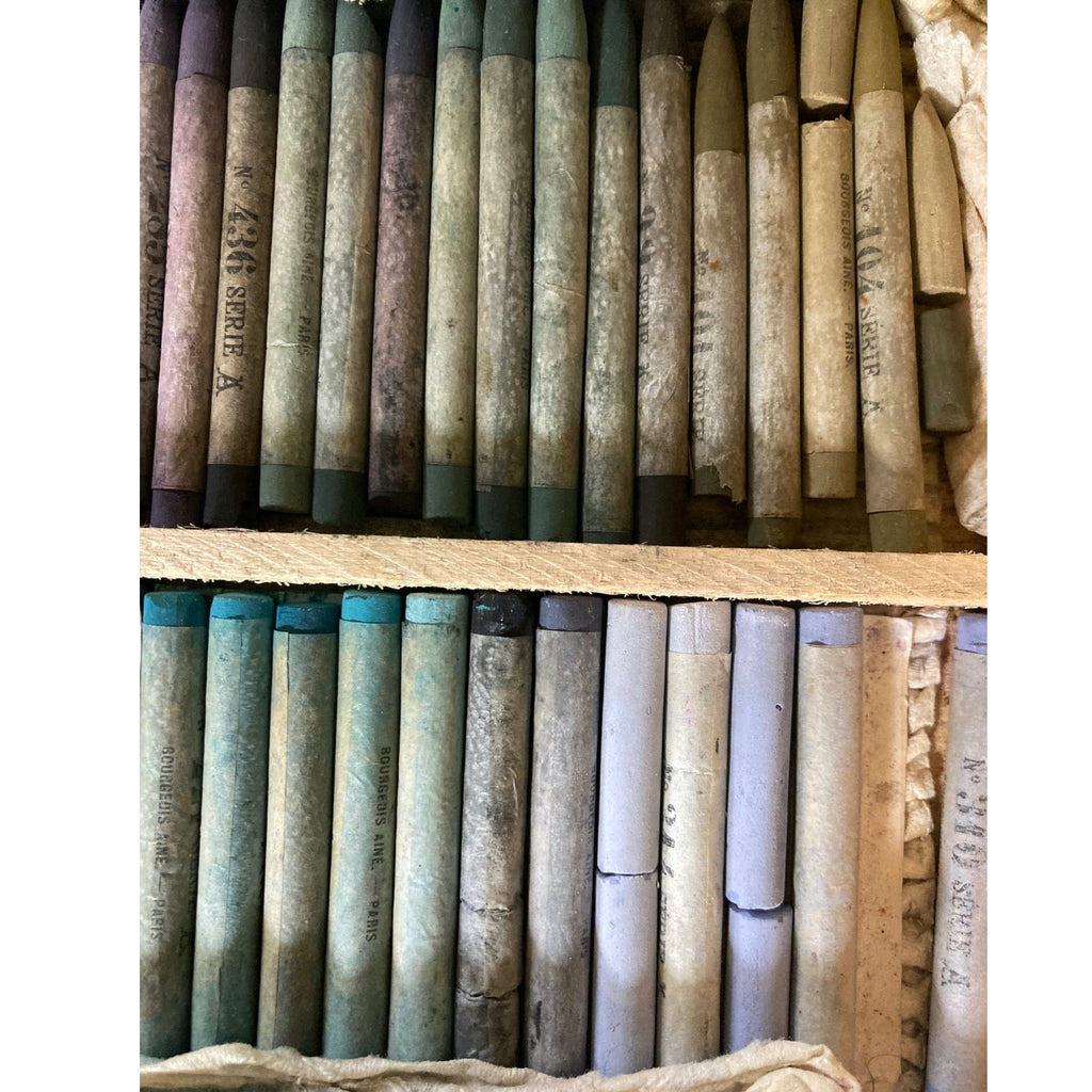 Pastels anciens Bourgeois ainé