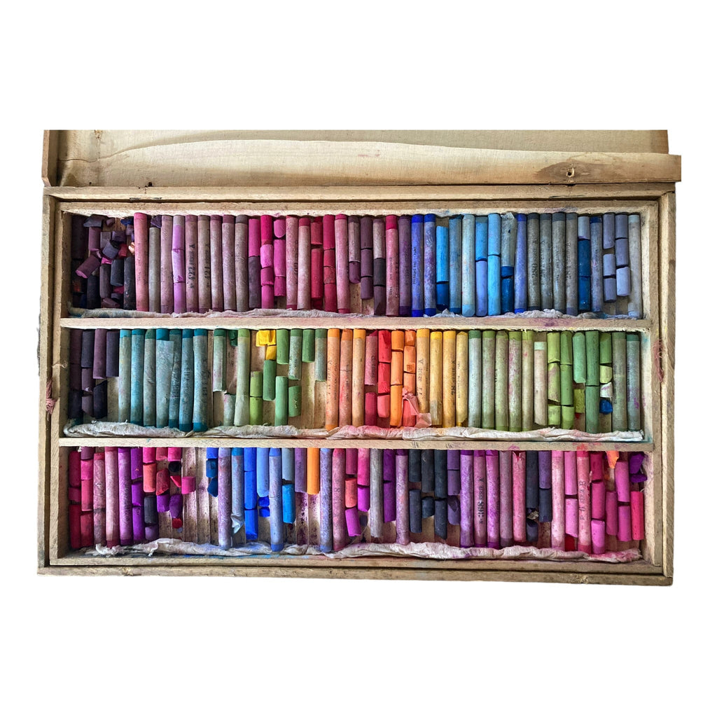 Pastels anciens Bourgeois ainé