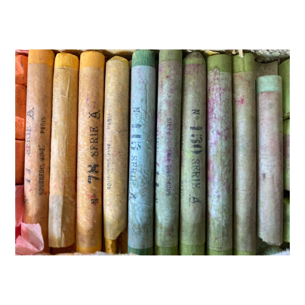 Pastels anciens Bourgeois ainé