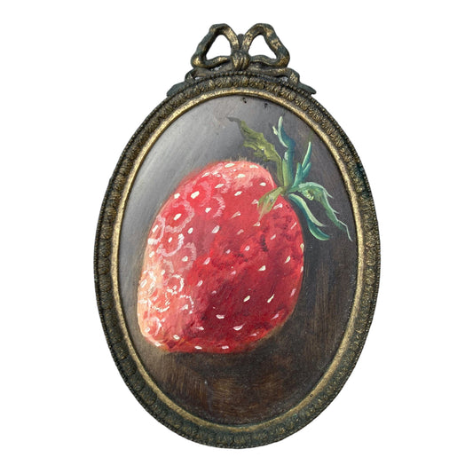 Tableau ancien fraise