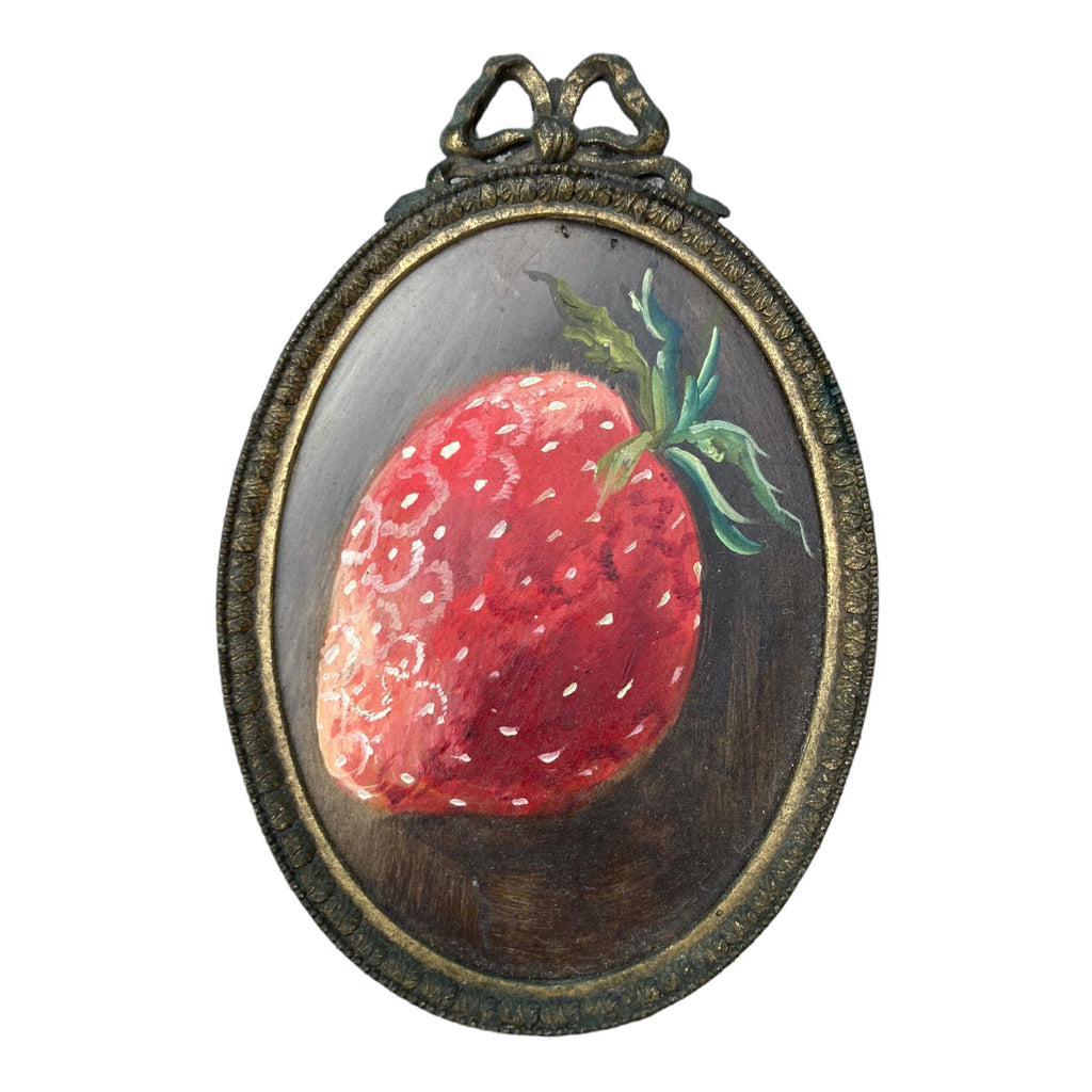 Tableau ancien fraise