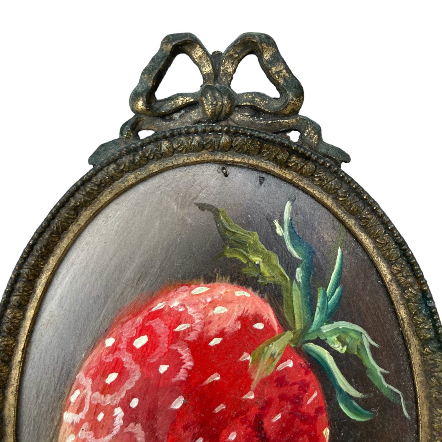 Tableau ancien fraise