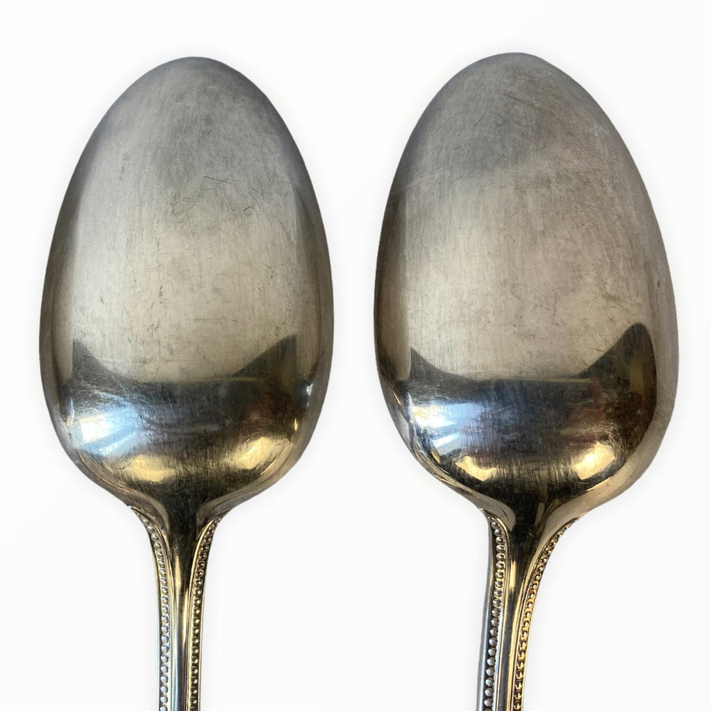 Maison Christofle perle cuillères à entremets