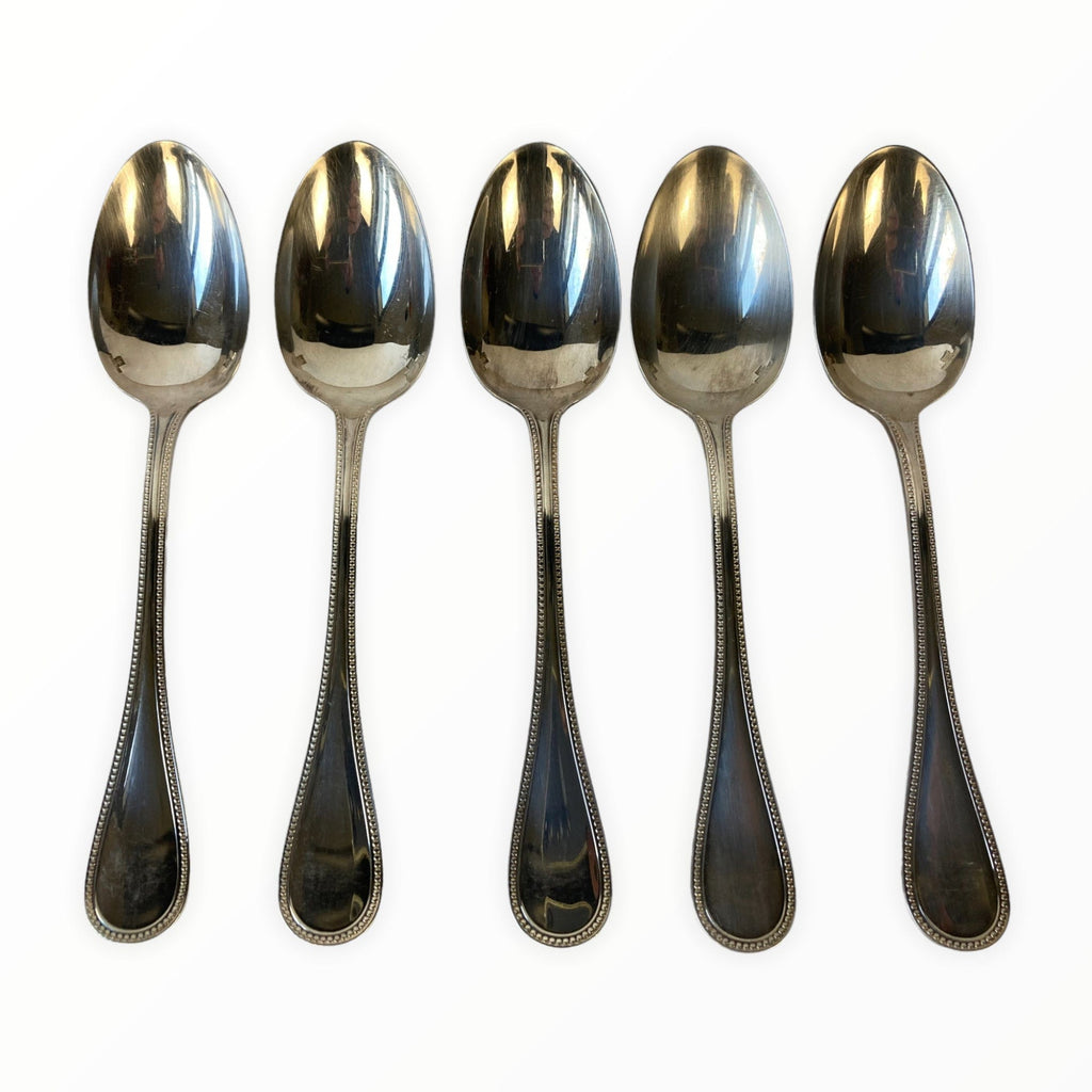 Maison Christofle perle cuillères à entremets