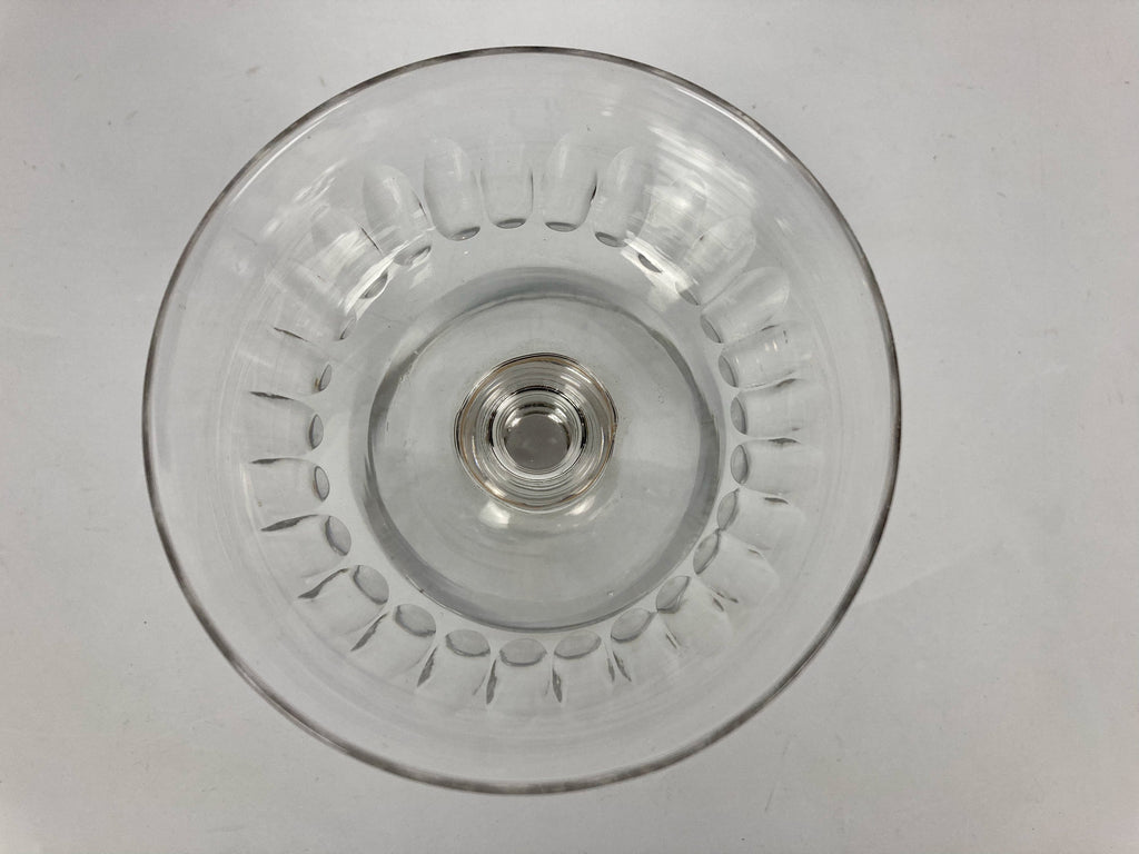 Coupe Champagne Cristal Taillé début XXème